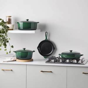 Le Creuset Classic Cast Iron Round Casserole 26cm Juniper